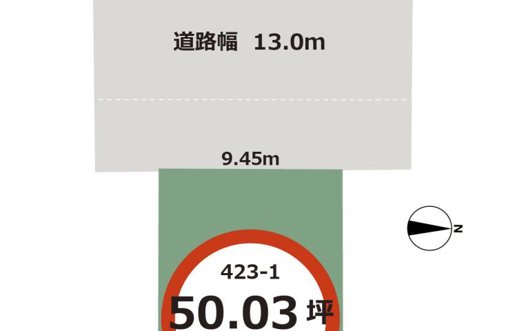 石川県野々市市上林4丁目　建築条件付き